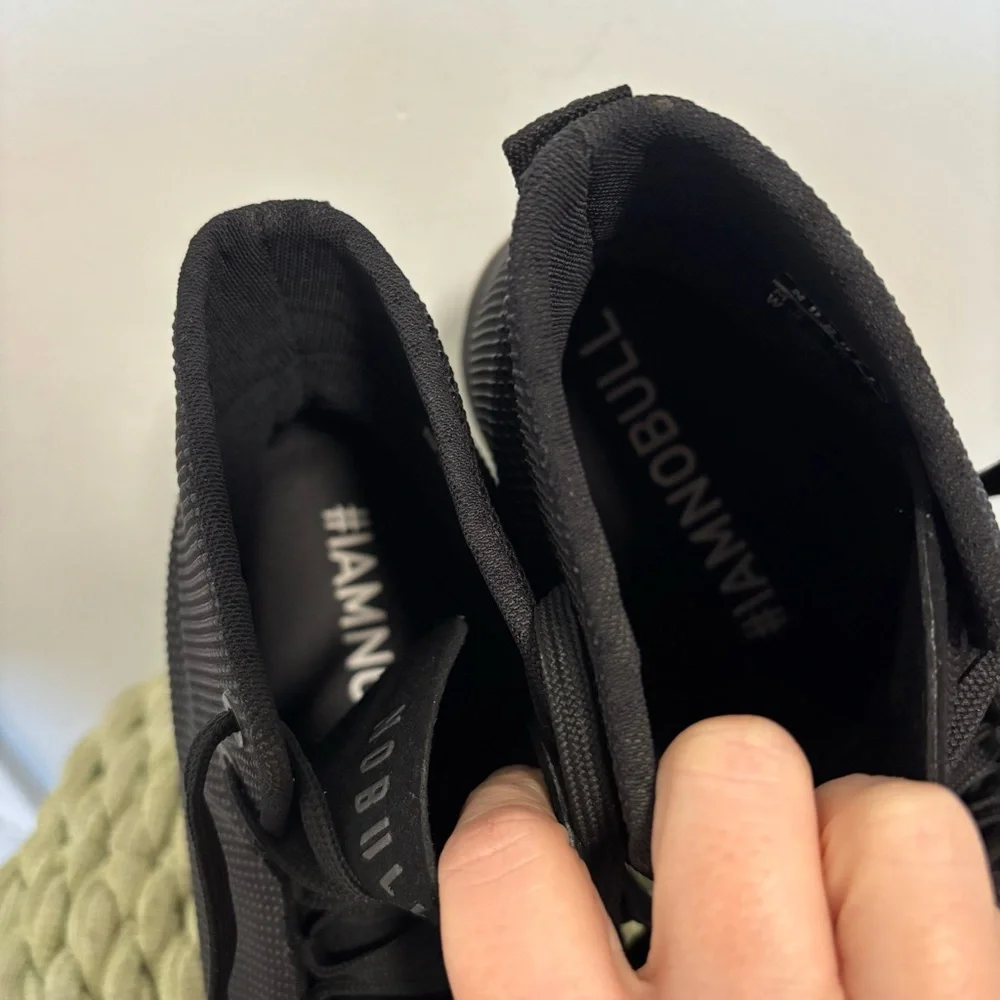NOBULL Black High-Top Sneakers with Gum Outsole - Picture 7 of 10